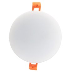 Точечный светильник с арматурой белого цвета, плафонами белого цвета Elvan VLS-108R-18W-4000K-WH