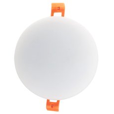 Точечный светильник с арматурой белого цвета Elvan VLS-108R-24W-4000K-WH