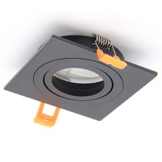 Точечный светильник с арматурой чёрного цвета, плафонами чёрного цвета Elvan TCH-111S-BK