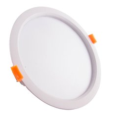 Точечный светильник с арматурой белого цвета, пластиковыми плафонами Elvan 2821R-12W-4000K