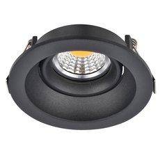 Точечный светильник для гипсокарт. потолков Elvan 4014R-G5.3-Bk