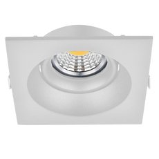 Точечный светильник с плафонами белого цвета Elvan 4014SQ-G5.3-Wh