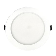 Точечный светильник с арматурой белого цвета, плафонами белого цвета Elvan 708R-15W-3000K/4000K/6000K-Wh