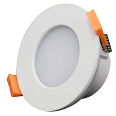 Точечный светильник с арматурой белого цвета, плафонами белого цвета Elvan RML70-7W-4000K