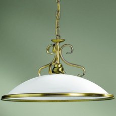Светильник с арматурой бронзы цвета, плафонами белого цвета Paderno Luce L.442222