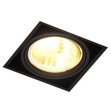 Точечный светильник с арматурой чёрного цвета, металлическими плафонами ZUMALINE 94361-BK
