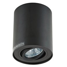 Точечный светильник с арматурой чёрного цвета, металлическими плафонами ZUMALINE 20038-BK