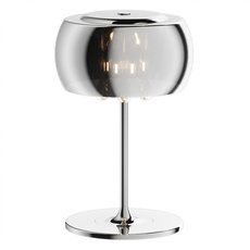 Настольная лампа с стеклянными плафонами прозрачного цвета ZUMALINE T0076-03E-F4FZ