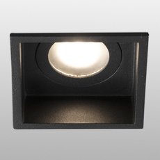 Точечный светильник с арматурой чёрного цвета Faro Barcelona 40117
