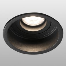 Точечный светильник с арматурой чёрного цвета, плафонами чёрного цвета Faro Barcelona 40119