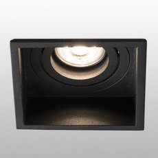 Точечный светильник с арматурой чёрного цвета, плафонами чёрного цвета Faro Barcelona 40121