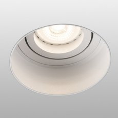 Точечный светильник с арматурой белого цвета, металлическими плафонами Faro Barcelona 40110