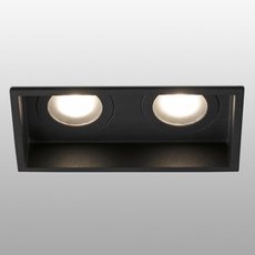 Точечный светильник с арматурой чёрного цвета Faro Barcelona 40125