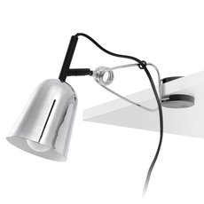 Настольная лампа с арматурой чёрного цвета, металлическими плафонами Faro Barcelona 51134