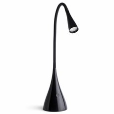 Настольная лампа с арматурой чёрного цвета, плафонами чёрного цвета Faro Barcelona 52058