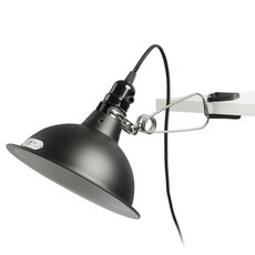 Настольная лампа с арматурой чёрного цвета, металлическими плафонами Faro Barcelona 64169