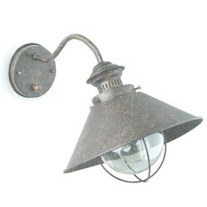 Светильник для уличного освещения с арматурой серого цвета Faro Barcelona 71110
