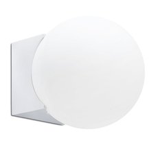 Светильник для ванной комнаты с арматурой хрома цвета, плафонами белого цвета Faro Barcelona 63503
