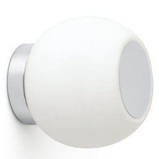 Светильник для ванной комнаты с арматурой хрома цвета, плафонами белого цвета Faro Barcelona 40091