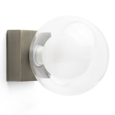 Светильник для ванной комнаты с плафонами прозрачного цвета Faro Barcelona 40087