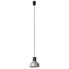 Светильник с арматурой чёрного цвета, плафонами серого цвета Faro Barcelona 68593-1L