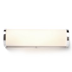Светильник для ванной комнаты с арматурой хрома цвета, плафонами белого цвета Faro Barcelona 63600