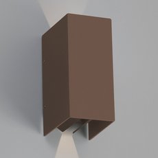Светильник для уличного освещения с арматурой коричневого цвета, металлическими плафонами Faro Barcelona 70268