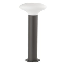 Светильник для уличного освещения с арматурой чёрного цвета, плафонами белого цвета Faro Barcelona 74434B-03