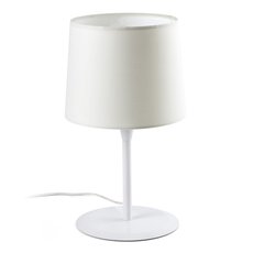 Настольная лампа с текстильными плафонами белого цвета Faro Barcelona 64310-04