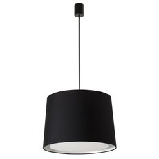 Светильник с арматурой чёрного цвета, текстильными плафонами Faro Barcelona 64315-56
