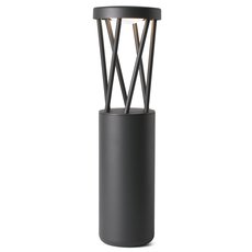 Светильник для уличного освещения с металлическими плафонами чёрного цвета Faro Barcelona 71287