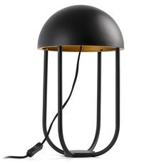 Настольная лампа с арматурой чёрного цвета, плафонами чёрного цвета Faro Barcelona 24522
