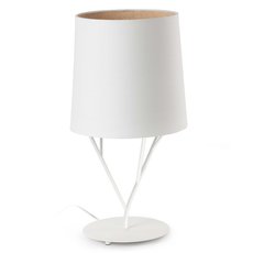 Настольная лампа с плафонами белого цвета Faro Barcelona 29867
