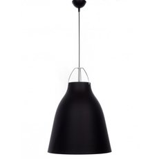 Светильник с металлическими плафонами чёрного цвета LUMINA DECO 7504-250-BK