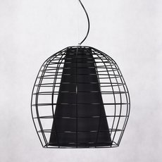 Светильник с плафонами чёрного цвета LUMINA DECO 090-BK