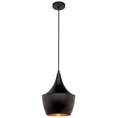 Светильник с арматурой чёрного цвета LUMINA DECO 7712-B BK