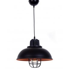 Светильник с арматурой чёрного цвета, плафонами чёрного цвета LUMINA DECO LDP 6859 BK