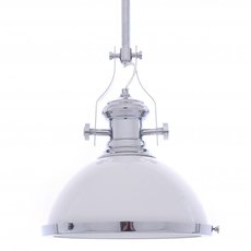 Светильник с арматурой хрома цвета, металлическими плафонами LUMINA DECO 710-300 WT