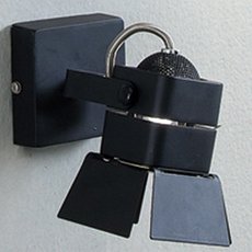Спот с металлическими плафонами чёрного цвета Citilux CL526512S