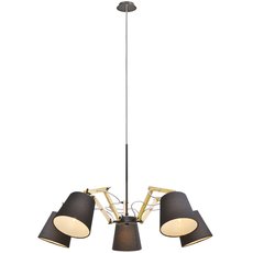 Люстра круглые Arte Lamp A5700LM-5BK