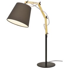 Настольная лампа с арматурой белого цвета Arte Lamp A5700LT-1BK