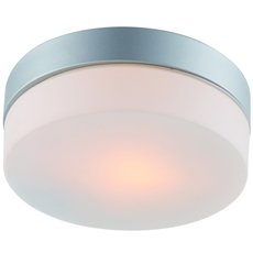 Светильник для ванной комнаты с плафонами белого цвета Arte Lamp A3211PL-1SI