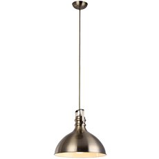 Светильник с металлическими плафонами бронзы цвета Arte Lamp A1102SP-1AB