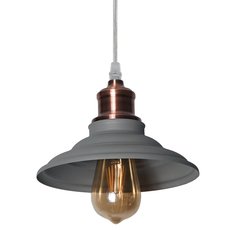 Светильник с металлическими плафонами серого цвета Arte Lamp A5067SP-1GY