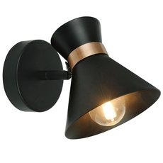 Спот с металлическими плафонами чёрного цвета Arte Lamp A1406AP-1BK