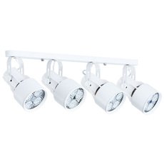 Спот с металлическими плафонами белого цвета Arte Lamp A6252PL-4WH