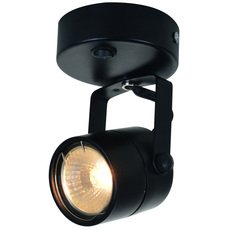 Спот с арматурой чёрного цвета, плафонами чёрного цвета Arte Lamp A1310AP-1BK