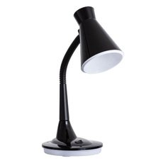 Настольная лампа с арматурой чёрного цвета, плафонами чёрного цвета Arte Lamp A2007LT-1BK