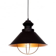 Светильник с арматурой чёрного цвета, плафонами чёрного цвета LUMINA DECO LDP 7930-1 BK