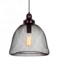 Светильник с арматурой коричневого цвета, металлическими плафонами LUMINA DECO 016-L-BROWN